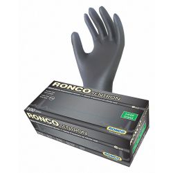 GLOVES SENTRON 6MIL BLK PF L 1 00BX