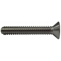 MACH SCR FLAT SS 10-32X3/8 L PK60,100/PK