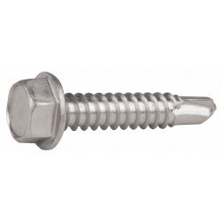 SCREW SDL SS410 HX WSH 1/4-14X 1.25,25/PK