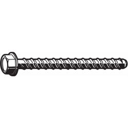 SCREW ANCHR SELF THD HW 1/2 X3 ZP,25/PK