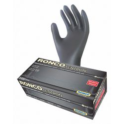 GLOVES SENTRON 6MIL BLK PF M 1 00BX