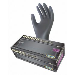 GLOVES SENTRON 6MIL BLK PF 2XL 90BX