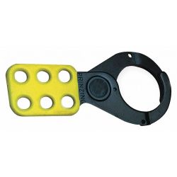 HASP LOCKOUT YELLOW