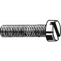 MACH SCR 304 PAN PH 6-32X3/4, 100/PK