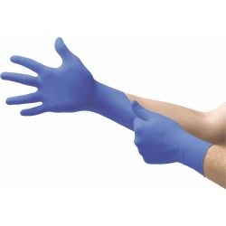 GLOVES,MEDICAL EXAMINATION,BLU E,L