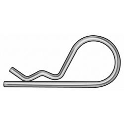 COTTER PIN,HAIRPIN,9/64"DX2-3/ 4" L,PK25