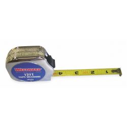 MEASURING TAPE,12 FT,CHROME,TH UMB L