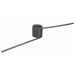 TORSION SPRING,180 DEG,0.404OD PK6