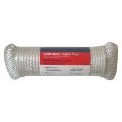 NYLON ROPE,DIA 5/16 IN,LENGTH 100 F