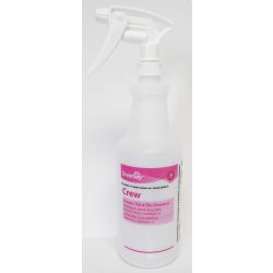 PRPRNTD TRGR SPRY BTL,32OZ.,WH T/CLR