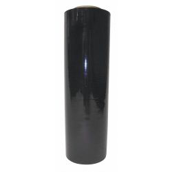 STRETCH WRAP,BLACK,1500 FT. L, 18" W