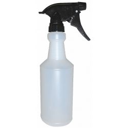 TRIGGER SPRAY BOTTLE,16OZ,WHTE /BLCK,PK12