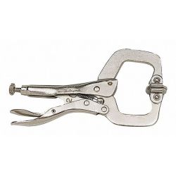 VISE GRIP C-CLAMP W/SWIVEL PAD S 6IN