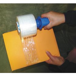 STRETCH WRAP,CLEAR,650 FT. L,3 " W,PK4