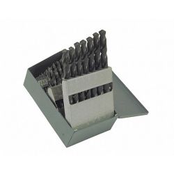 DRILL SET,HSS,STEAM OXIDE,1/16 "-1/2"