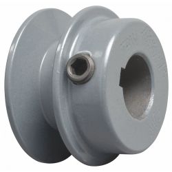 V-BELT PULLEY,5/8"FIXED, 2.25"OD,CASTIRON