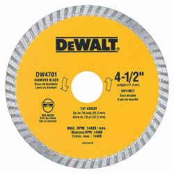 WHEEL DIAMOND DRY CUT 4-1/2IN