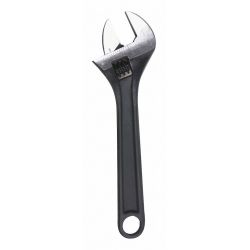 WRENCH ADJUSTABLE, 4IN, BLACK, PL