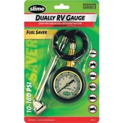 GAUGE DIAL DUALLY 10-160 PSI W/HOSE