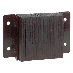 DOCK BUMPER,10X14 3/4 IN,REC TANGULA