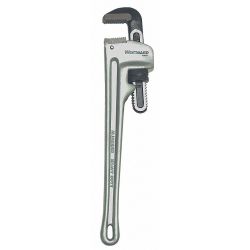 PIPE WRENCH,18" L,ALUMINUM