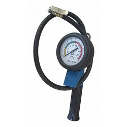 TIRE INFLATOR 1/4 IN BLACK