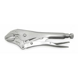 LOCKING PLIER,PLAIN GRIP,5" L