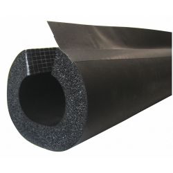 PIPE INSULATION,BLK,1IN.IRON P IPE