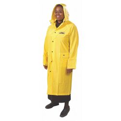 RAINCOAT WITH DETACHABLE HOOD, 3XL