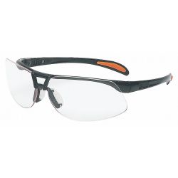 PROTEGE BLACK FRAME CLEAR LENS