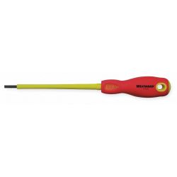 INSULATD SCREWDRIVER,CABINT,1/ 8X4",ROUND