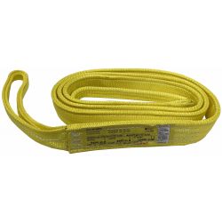 WEB SLING,YELLOW,NYLON,TYPE 3, 2"X20 FT.