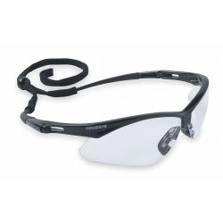 SAFETY EYEWEAR NEMESIS CLEAR/B LACK