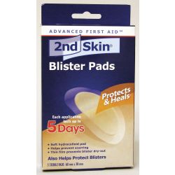 PADS BLISTER 2ND SKIN 5PK