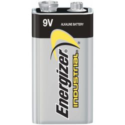 BATTERY 9V ENERGIZER IND ALKAL INE