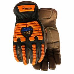 CUT RESISTANT GLOVES,X-LARGE, BLK/BRN,PR