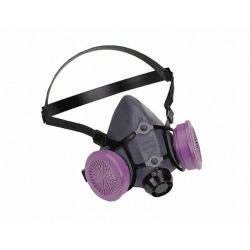 RESPIRATOR LOW MAINT HALF MASK MED