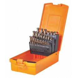 JOBBER DRILL SET SST 135 DEG Q SHANK 29PC