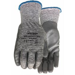 CUT RESISTANT GLOVES,MEDIUM,WHITE,PR