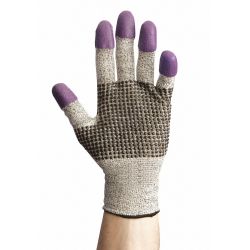 CUT GLOVE LVL3 PURP NITRILE SZ 9