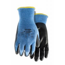 GLOVE,2X-LARGE SZ,BLUE/BLAC K,PR