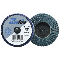 FLAP DISC 3IN TY3 80 BLUEFIRE