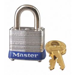 PADLOCK STL 1-1/8IN-4PIN