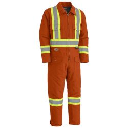 COVERALLS WINTER ORANGE XL