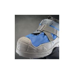 WINTER TRACTION OVERSHOE,GRAY/BLUE,PR