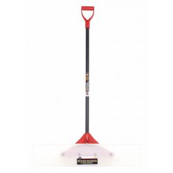 SNOW PUSHER,FIBERGLASS HANDLE, 36" BLADE