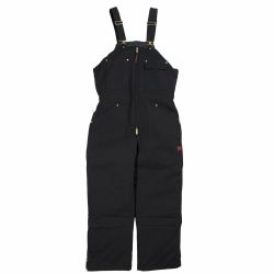 Bib Overalls,Black,Inseam 29 in