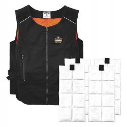 COOLING ​VEST,L/XL,FITS ​CHEST 40" ​TO ​52"