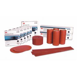 RED ABRASIVE 6IN P80D 100/RL