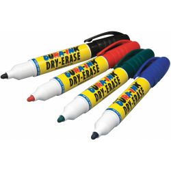 MARKER DRY-ERASE REMOVABLE INK BLK